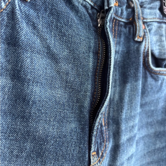 Zara Vintage Loose Fit Selvedge Kurabo Jeans Size 2 - Picture 3 of 4